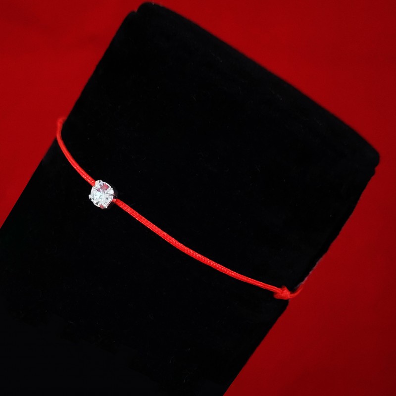 Bratara cu bobita Swarovski si argint